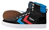 Hummel Herren Hummel Stadil High-Top, Schwarz (Black/Blue/Red/Gum), 42 EU