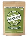 Maskelmän Hanfprotein - Mit 50 % Proteinanteil - Vegan und in Bio-Qualität - Zur Unterstützung des Muskelaufbaus - Reich an Omega-3 Fettsäuren - 1000 g