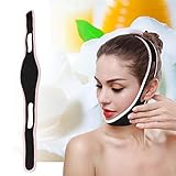 Face Slimming Bandagen, Unisex Sleeping Anti Schnarchstopp Stirnband Kiefer Unterstützung Schnarchen Schlaf Apnoe Gurt Gürtel Facial Lifting Strap Gürtel für verschönernde Gesichtslinien