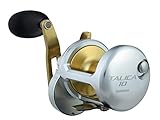 SHIMANO Talica 50 Lbs 2-Speed Multirolle mit Schiebebremse (2 Gang)