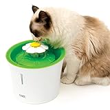 catit Flower Fountain Blumentrinkbrunnen 3L - immer frisches Wasser für Ihre Katze, durch ständige Filterung