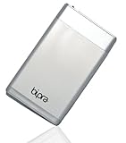 Bipra Externe Festplatte 500GB 2.5 Zoll USB2.0 Silber NTFS Mit One Touch Back Up