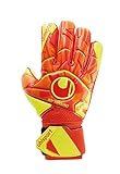 uhlsport Herren Dynamic Impulse Soft Flex Frame Torwarthandschuhe, orange/Jaune Fluo, 5,5 EU