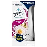 Glade (Brise) Sense & Spray, Raumduft mit Bewegungssensor, Halter & 1 Nachfüller, Relaxing Zen, 18 ml