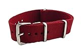 Autulet 22mm Nylon Uhrenarmband Herren Netzwerk