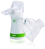 DigiO2 NBR101 Tragbarer Inhalator Vernebler mit Mundstück und Maske für Kinder und Erwachsene Inhalations-Gerät