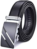 X XHtang Gürtel Herren Automatik Gürtel mit Automatikschließe-3,5cm Breite
