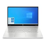 HP ENVY 17-cg1276ng (17,3 Zoll / FHD IPS) Laptop (Intel Core i7-1165G7, 16 GB DDR4, 1 TB SSD, NVIDIA GeForce MX450 (2 GB GDDR5), Windows 10 Home) Silber