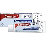 Canesten Extra Creme 50g gegen Haut- und Fußpilz mit 1% Bifonazol ist wirksam gegen alle relevanten Erreger