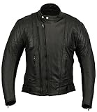GearX US20 Damen Motorrad Schutzjacke aus Leder, M