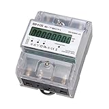 B+G E-Tech DRT428DC-V2 - digitaler Stromzähler Drehstromzähler für DIN Hutschiene mit S0 1000 Imp/kWh bei 30ms und Rücklaufsperre