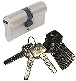 ABUS EC550 Profil-Doppelzylinder Länge (a/b) 35/55mm (c=90mm) mit 10 Schlüssel