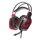 Speedlink Draze Gaming Headset - Gaming-Headset für den PC mit LED Beleuchtung - USB- und Klinkenstecker, schwarz