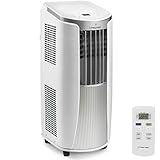 TROTEC Lokales mobiles Klimagerät Klimaanlage PAC 2610 E mit 2.6 kW / 9.000 Btu (EEK: A) 3-in-1-Klimaanlage: Kühlung, Ventilation, Entfeuchtung (Timer, 3 Ventilationsstufen, Fernbedienung, uvm.)