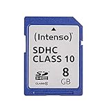 Intenso SDHC 8GB Class 10 Speicherkarte blau