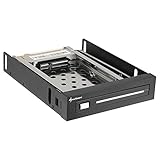 Sharkoon SATA QuickPort Intern Single Bay, Wechselrahmen (8,9 cm (3,5 Zoll) für 2,5 Zoll Festplatten, SATA II)