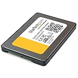 StarTech.com 25S22M2NGFFR Dual M.2 SATA Adapter mit RAID (2x M.2 SSD auf 2,5 Zoll SATA (6Gbit/s) RAID Adapter / Konverter mit TRIM Unterstützung)