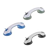 Sharplace (3 Stück Packung) Badezimmer Sicherheits- Griffstange Duschgriff Badewannengriff Wannengriff Kinder, Alte Menschen Bad Dusche Haltegriff mit Saugnäpfen