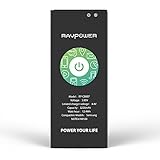 Ravpower Samsung Galaxy Note 4 Batterie 3220 Mah Li-Ion Ersatzakku Mit Nfc