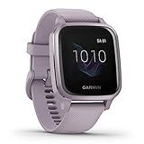 Garmin Venu Sq – wasserdichte GPS-Fitness-Smartwatch mit 1,3' Touchdisplay, Gesundheitstracker & Sport-Apps, Herzfrequenzmessung, Schlafanalyse, 6 Tage Akkulaufzeit, kontaktloses Bezahlen