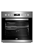 Beko BUM22322X1 Backofen-Kochfeld-Kombination Einbau / 59,4 cm / 71 L Nutzinhalt / Simple Steam- Reinigungsfunktion / 3D-Kochen