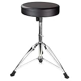 RockJam verstellbare Trommel Stuhltrommel Stuhl mit gepolstertem Sitz