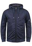 Blend Razy Herren Übergangsjacke Herrenjacke Jacke mit Kapuze, Größe:XL, Farbe:Mood Indigo (74648)