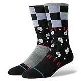 Stance Men's Discontent Socks Black in size L / 43-46