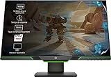 HP 25x (24,5 Zoll / Full HD 144Hz) Gaming Monitor (AMD FreeSync, DisplayPort, HDMI, 1920 x 1080, Reaktionszeit 1ms) schwarz