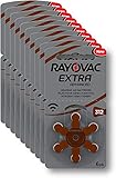 Rayovac Extra 312 Batterien für die Hörgeräte PR41, 312AE, A312, DA312, P312 und PR312H, 60 Stück