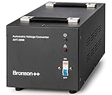 Bronson++ AVT 3000-110 Volt Transformator Spannungswandler USA Converter - 3000 Watt - Step-up/-down Ringkern-Trafo - Bronson 110V 3000W