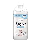 Lenor Weichspüler, Flauschige Wäsche, Sensitiv für sensible Haut und Babyhaut, 48 Waschladungen (1.44 L)