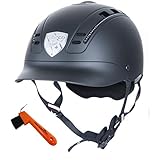 Casco Reithelm Passion schwarz M (54-57cm) + Hufkratzer Reiterladen24