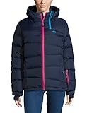 Ultrasport Damen Professional Mila Daunen, Winter, Stepp-und Funktionsjacke, navy, M