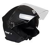 Römer Helmets Motorradhelm Koblenz, Matt Schwarz, Größe M