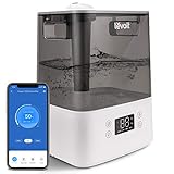 Levoit Ultraschall Luftbefeuchter 6L Wlan 60H Top-Füllung 26dB Humidifier mit APP & Alexa Steuerung, Auto & Schlafmodus, Ultra Leise Raumluftbefeuchter mit Aromatherapie für Baby Schlafzimmer bis 47m²