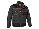ART.MAS Winterjacke Arbeitsjacke Schutzjacke Herrenjacke Warm gefüttert(Classic-JZ-Short) (48)