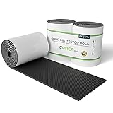 CAREApro ® Garagen Wandschutz (2er Pack je 2m Lang) - Extra Stoßfest & Selbstklebend - Türkantenschutz Auto'Schwarz' + Wasserabweisende Oberfläche