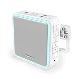 Honeywell Home DW915S Serie 9 Tragbar, verdrahteter oder Funk-LED-Gong (weiß)