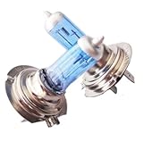 2x Stück H7 55W 12V PX26D Xenon Optik GAS Halogen Lampen Glühlampen Super White Birnen Autolampen Zugelassen im Bereich der StVZO SET INION®