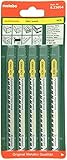 Metabo 623651000 5 Stichsägeblätter 57 mm / 1,35, Farbe, Size