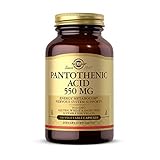 Pantothenic Acid 550 mg, 50 veg caps – Solgar