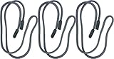 GoGrip Brillenband - VALUE PACK - Brillenbänder, Halter-Bügel, Seil Brillen Halter, Brillen Halte System 3/6 Stück (Rotsguss x 3)