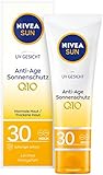 NIVEA SUN UV Gesicht Sonnencreme in 1er Pack (1 x 50 ml), Anti-Age & Anti-Pigmentflecken Sonnenschutz, leichte Gesichtscreme mit LSF 30