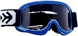 ARMOR Helmets AKC 49 Kinder Schutz-Brille, Motorrad-Helm, Blau