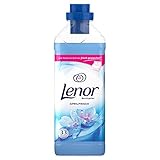 Lenor Weichspüler, Flauschige Wäsche, Lenor Aprilfrisch mit Duft von Frühlingsblumen, 33 Waschladungen (990 ml)