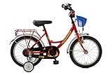 Bachtenkirch Kinderfahrrad 16' Feuerwehr rot-gelb