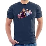 Disney Frozen II Autumnal Anna & ELSA Men's T-Shirt