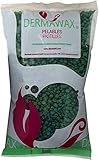 1 kg Grün Wachs Premium Wachsperlen Filmwachs ohne Wachsstreifen für Enthaarung, Haarentfernung Brazilian Waxing Ganzkörper Intim, Beine, Gesicht und Arme