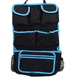 Kissherely Multi Pocket Car Sitzlehne Organizer Große Kapazität Oxford Auto Seat Protector Universal Fit All Cars